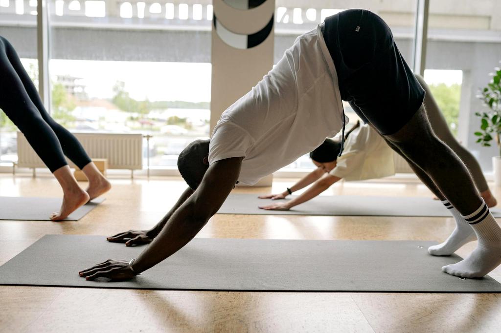Yoga instructor Amara Bennett